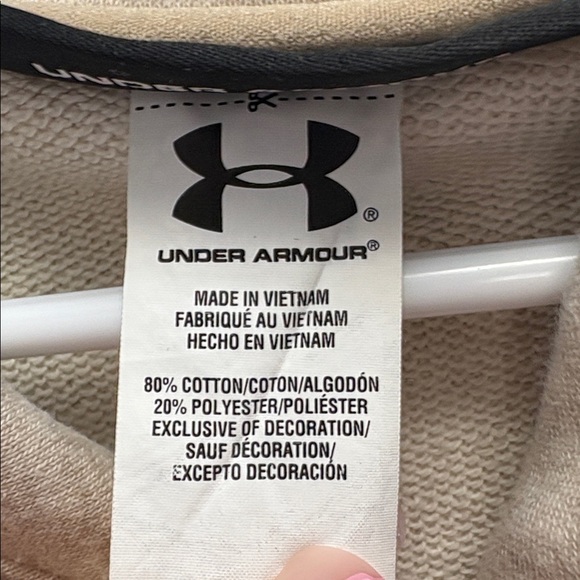 Under Armour Loose Fit Zip Sweatshirt Size Medium - Picture 5 of 7